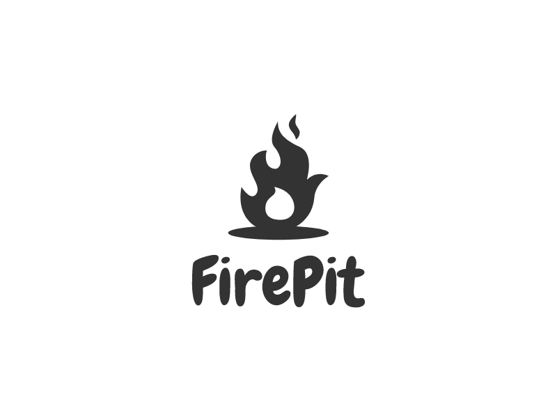 FirePit logo design