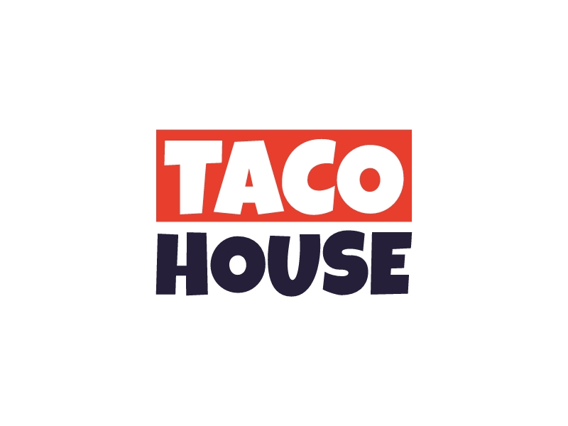 Taco House logo design