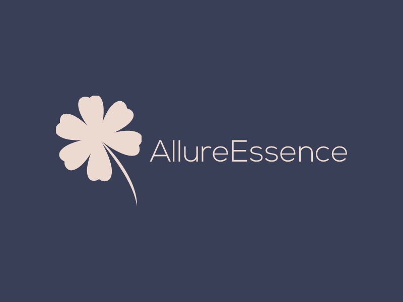 AllureEssence logo design