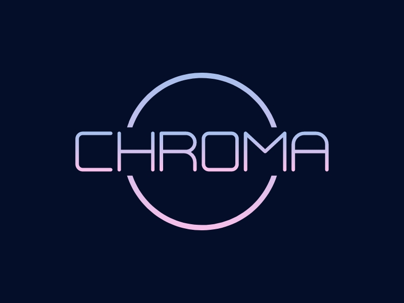 Chroma logo design