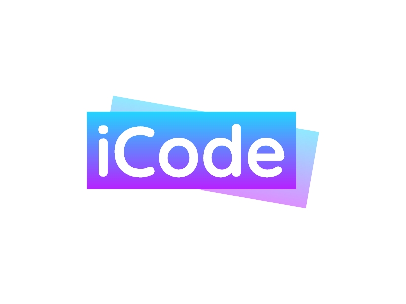 iCode logo design