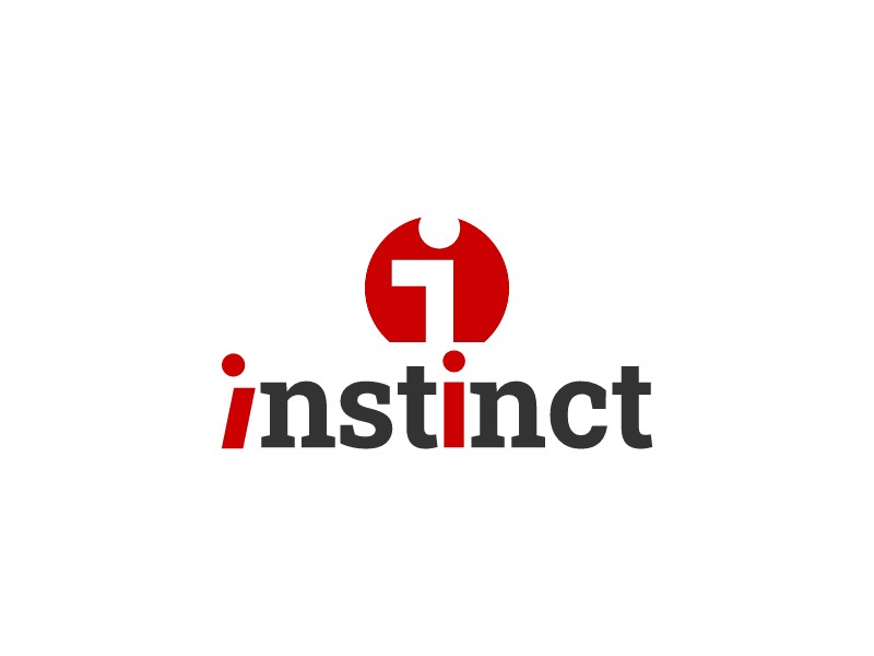 Instinct logo design