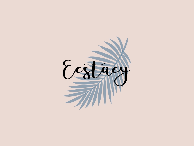Ecstacy logo design