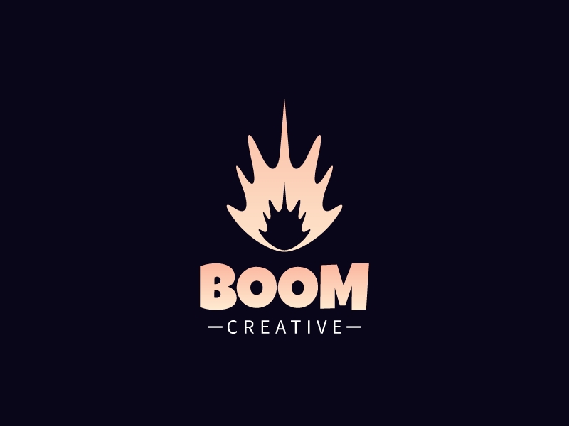 Boom logo design